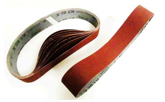 PAQUET DE 10 PCS BANDES DE RECHANGE 850X50 MM POUR AFFUTEUSE REF 38605