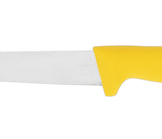 COUTEAU A DENERVER L-170 MM MANCHE POLYPROPYLENE JAUNE