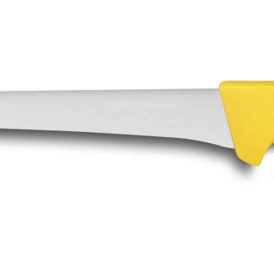 COUTEAU DESOSSEUR ETROIT L-170 MM MANCHE JAUNE