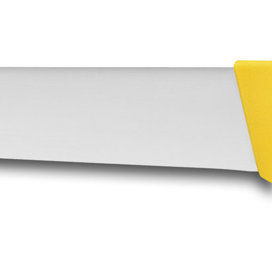 COUTEAU BOUCHER LAME 280MM COULEUR JAUNE