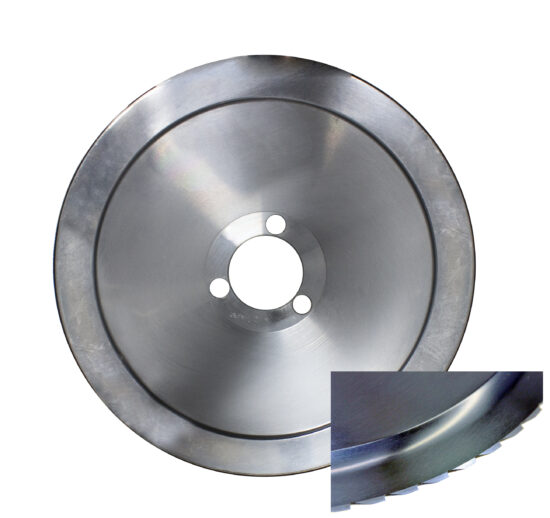 LAME DENTEE TEFLONNEE D.250 MM POUR TRANCHEUR ALU GAMME BUDGET