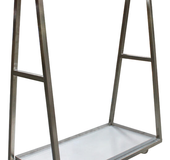 ARMOIRE INOX DE TRANSFERT CHAUFFANTE 2X11 NIVEAUX GN2/1-100 OU 2X22 GN2/1-55 EMBOUTIS