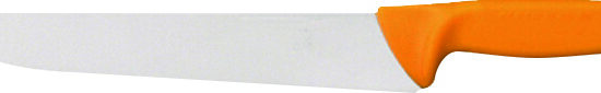 COUTEAU BOUCHER LAME 26CM MANCHE GRILLON JAUNE