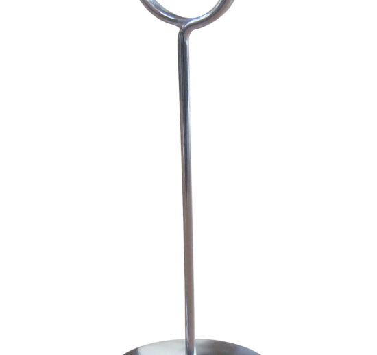 PORTE ETIQUETTES INOX H-90 MM EN UNITE