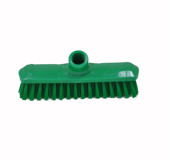 BALAI BROSSE 220 MM, FIBRE POLYESTER COULEUR VERTE, SUPPORT POLYPROPYLENE