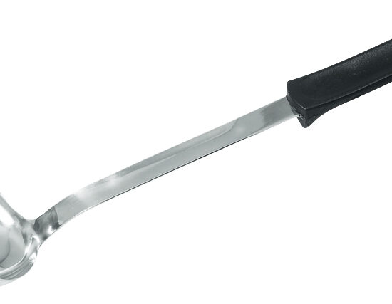 LOUCHE INOX AVEC MANCHE POLYPROPYLENE