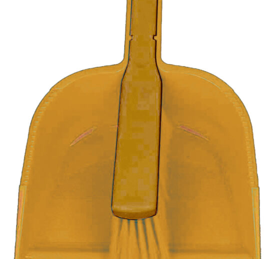 KIT DE NETTOYAGE (PELLE + BALAYETTE), RESISTANCE THERMIQUE -80°C/+121°C, COULEUR JAUNE