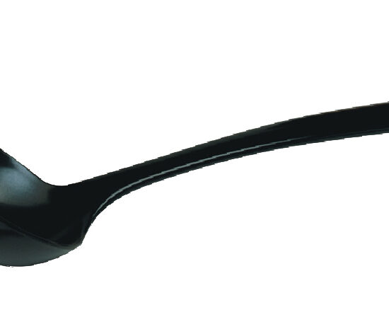 CUILLERE A SOUPE MELAMINE NOIRE