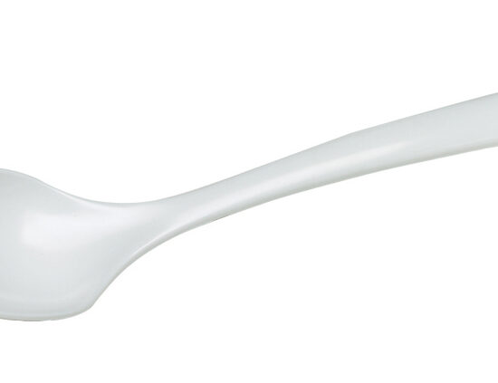 FOURCHETTE A SALADE MELAMINE BLANCHE