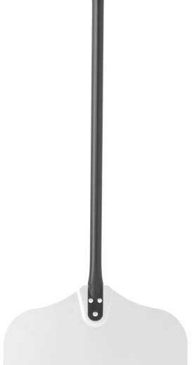 PELLE A ENFOURNER EN ALUMINIUM ANODISE PALETTE CARREE PLEINE 405X405, MANCHE L-915MM