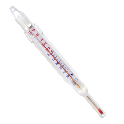 THERMOMETRE VERRE -50°C/+50°C GAINE DE PROTECTION