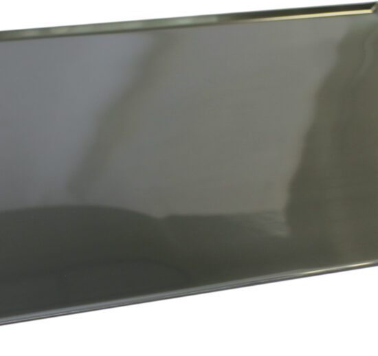 PLAQUE INOX 600*400 BORDS PINCES EPAISSEUR 10/10