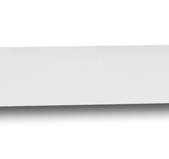 PALETTE INOX SPATULE COUDEE MANCHE 250MM MANCHE ABS NOIR
