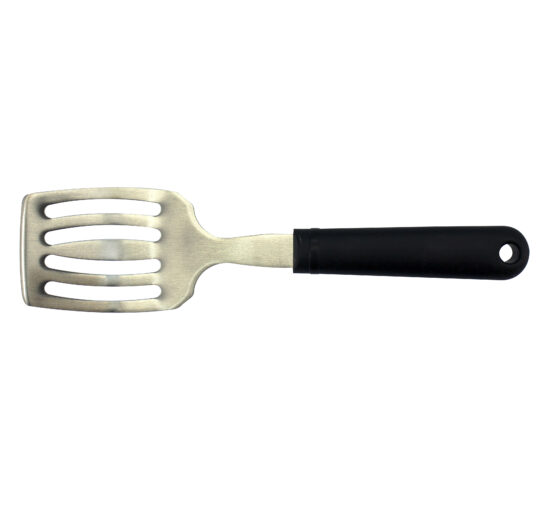 PELLE A HORS D'ŒUVRE AJOUREE L-260 MM, MANCHE POLYPROPYLENE