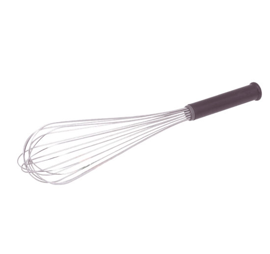 FOUET AVEC POIGNEE MANCHE ABS (8 FILS) INOX