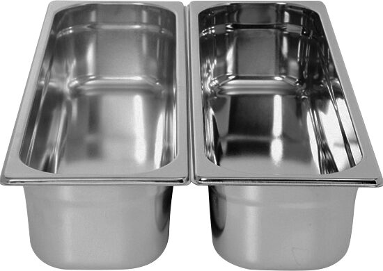 BAC GASTRONORME INOX GN2/4 P-40 MM