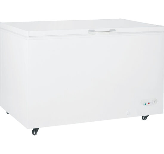 CONGELATEUR BAHUT AVEC COUVERCLE BATTANT -18/-22°C CAP.358 L, 1 PANIER FILAIRES