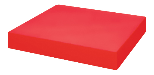 BLOC DE DECOUPE COULEUR ROUGE