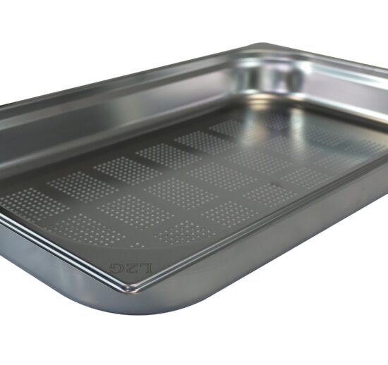 BAC GASTRO INOX GN1/1 PR.40MM PERFORE