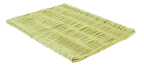 GRILLE VIENNOISERIE OSIER NATUREL DIM. 600X400X20 MM