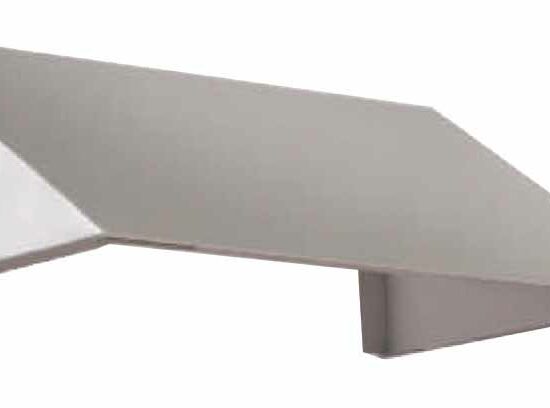 COIFFE POUR VESTIAIRE INDUSTRIE SALISSANTE ACIER 1 COLONNE, COULEUR GRIS RAL 7035