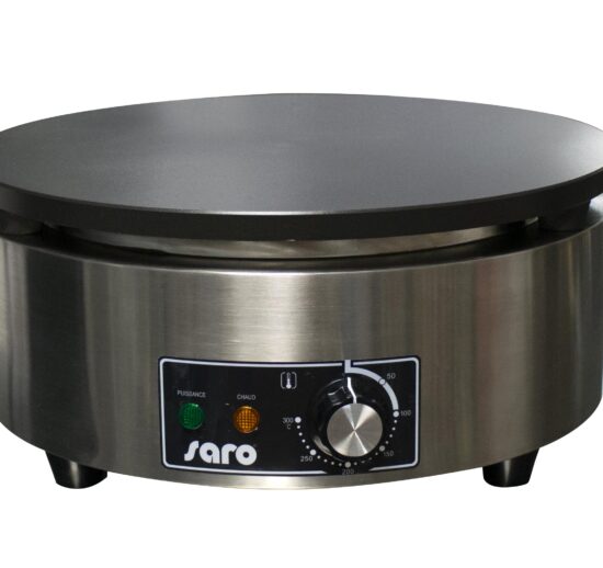 CREPIERE RONDE ELECTRIQUE 1 PLAQUE THERMOSTAT REGLABLE DE 0 A 300°C