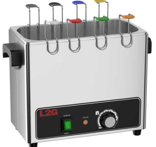 CUISEUR A OEUFS ELECTRIQUE AVEC 8 PANIERS INDIVIDUELS AVEC THERMOSTAT DE REGLAGLE