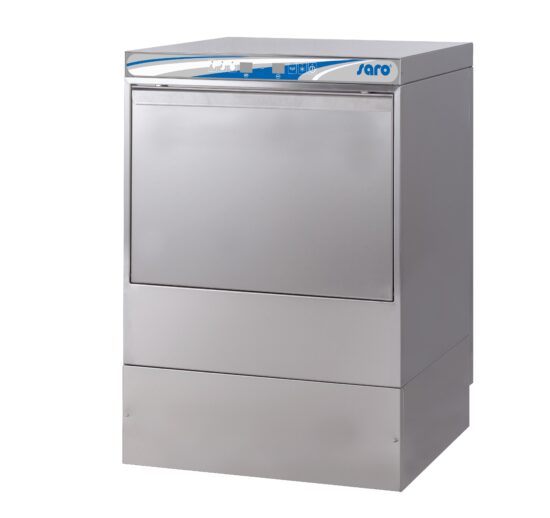 LAVE-VAISSELLE COMMANDES ELECTRONIQUES PANIER 500X500, AVEC POMPE DE VIDANGE, RINCAGE, DETERGENT