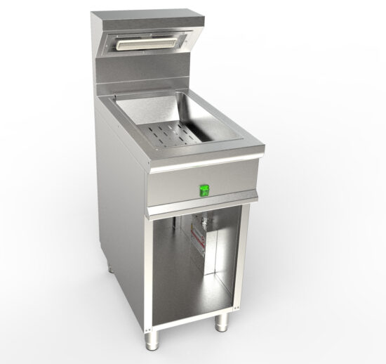 CHAUFFE FRITES ELECTRIQUE GN1-1 SUR MEUBLE OUVERT