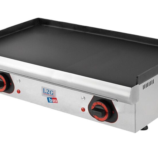 PLANCHA ELECTRIQUE PLAQUE ACIER ALIMENTAIRE LISSE EP. 6MM, REVÊTEMENT PLAQUE BLEUIE