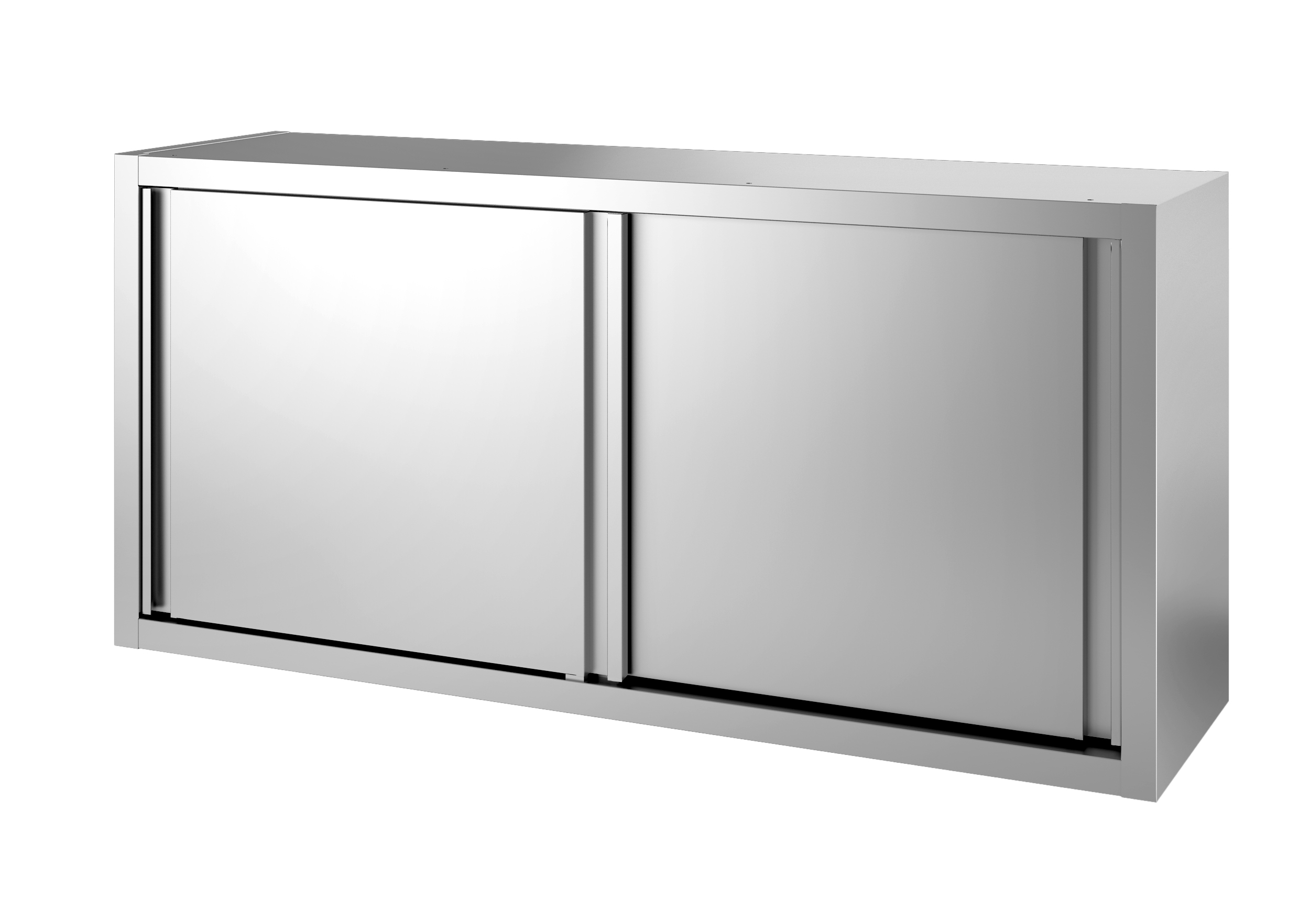 ARMOIRE SUSPENDUE INOX 304 P. COULISSANTES