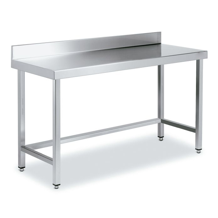 TABLE INOX 304 SOUDEE ADOSSEE