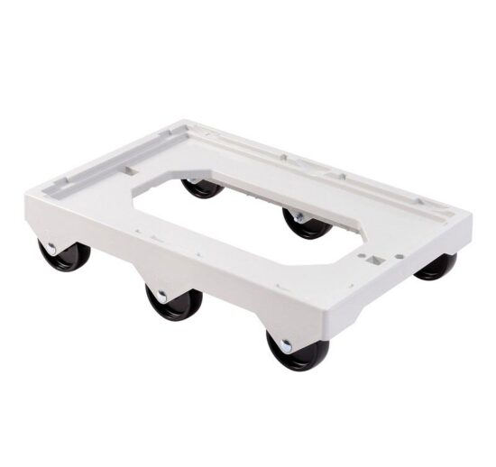 SOCLE ROULEUR 6 ROUES, CONSTRUCTION ABS RESISTANCE CHARGE 250 KG
