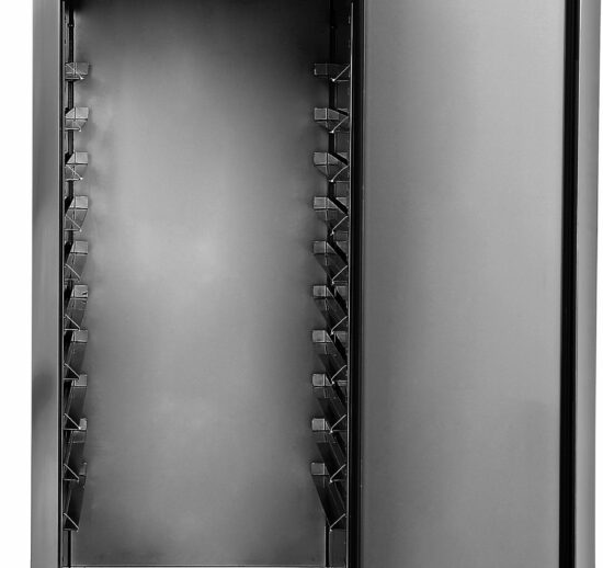 ARMOIRE PATISSIERE INOX 1 PORTE -2/+10°C FROID VENTILE, ROULETTES D.100 MM