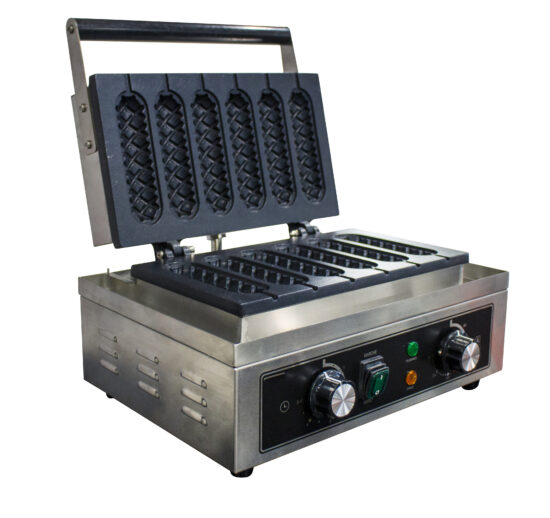 GAUFRIER ELECTRIQUE EN EPI POUR PREPARER 6 GAUFRES-EPI SIMULTANÉMENT