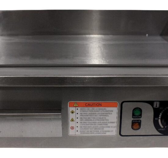 PLANCHA A SNACKER ELECTRIQUE 540MM SURF.UTILE 540X300 MM