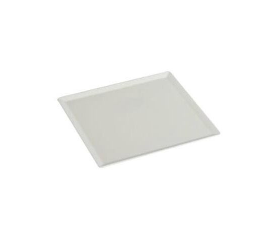 PLAT DE PRESENTATION PATISSERIE BLANC SMOKE PLEXI