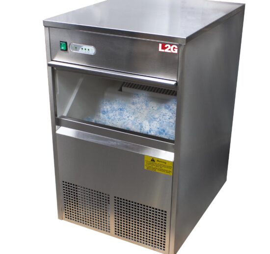 MACHINE A GLACONS CREUX, CAP. 50 KG/24H RESERVE DE 10 KG, GAZ R290A