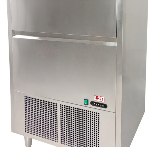 MACHINE A GLACONS CREUX, CAP. 80 KG/24H RESERVE DE 42 KG, GAZ R290