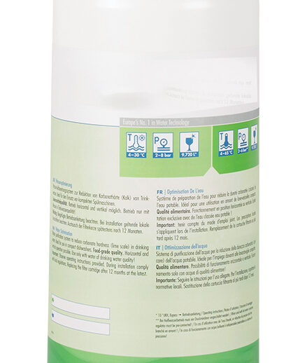 PACK INSTALLATION TETE + CARTOUCHE TRAITEMENT DEMINERALISATION PARTIELLE LAVE VAISSELLE