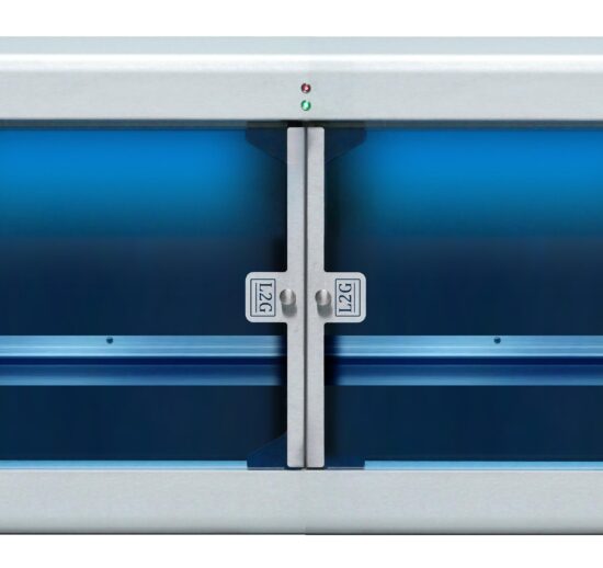 ARMOIRE DE STERILISATION TOIT PENTE SANS MINUTERIE CAP.40 COUTEAUX, AVEC SUPPORT AIMANT