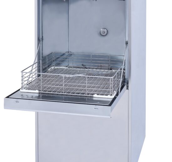 LAVE-BATTERIE COMMANDES ELECTRONIQUES 3 PROGRAMMES PANIER 600X500 MM, AVEC POMPE DE VIDANGE