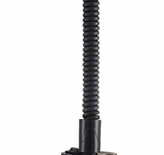 LAMPE CHAUFFANTE EN ACIER, CABLE L-1900MM AVEC AMPOULE CHAUFFANTE TYPE E27 ET INTERRUPTEUR ON/OFF