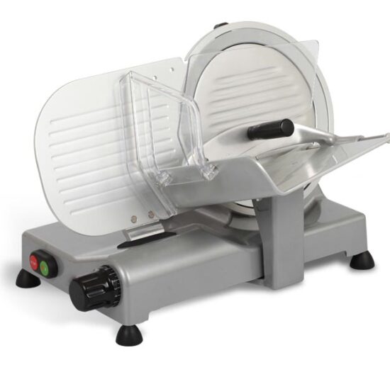 TRANCHEUR ALUMINIUM A COURROIE LAME DIAM. 250 MM, AFFUTEUR AMOVIBLE