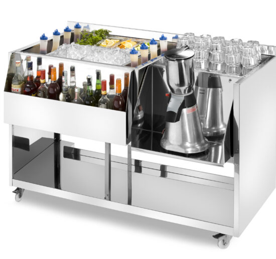 COCKTAIL STATION MODELE X, CAP.350 COCKTAILS
