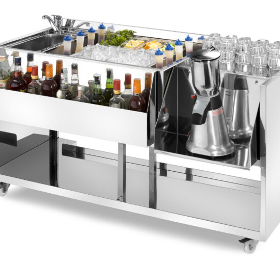 COCKTAIL STATION MODELE XL, CAP.390 COCKTAILS