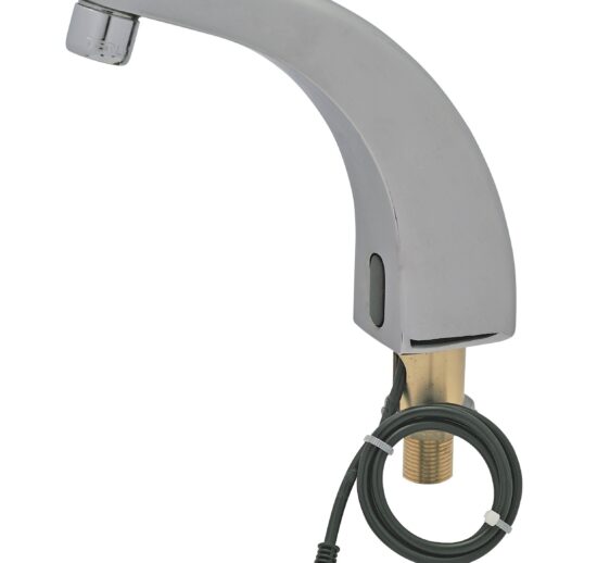 ROBINET INFRAROUGE + MITIGEUR INTEGRE FONCTIONNANT SUR PILES OU SUR SECTEUR 230V MONO