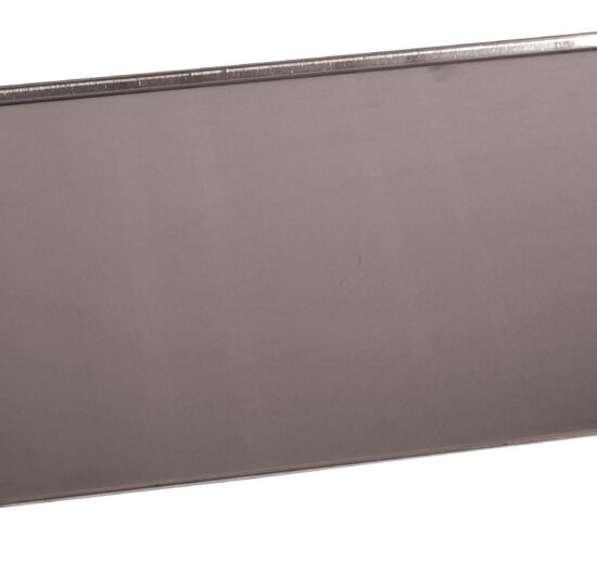 PLAQUE ALUMINIUM PLEINE, 325X530 MM EP. 15/10E, BORDS EVASES A 45°