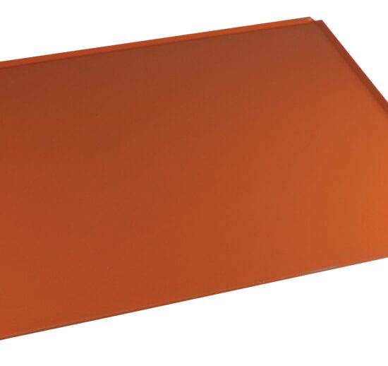 PLAQUE ALUMINIUM PLEINE SILICONEE 15/10 4 BORDS EVASES A 45°