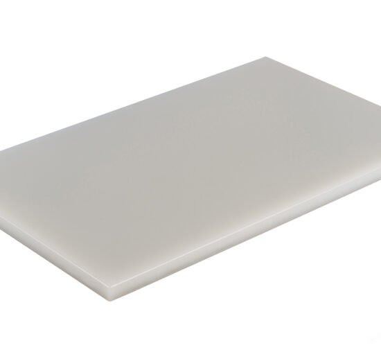 PLAQUE DE DECOUPE POLY NATUREL FORMAT GN1/1-20 POUR TABLE A FLUX LAMINAIRE